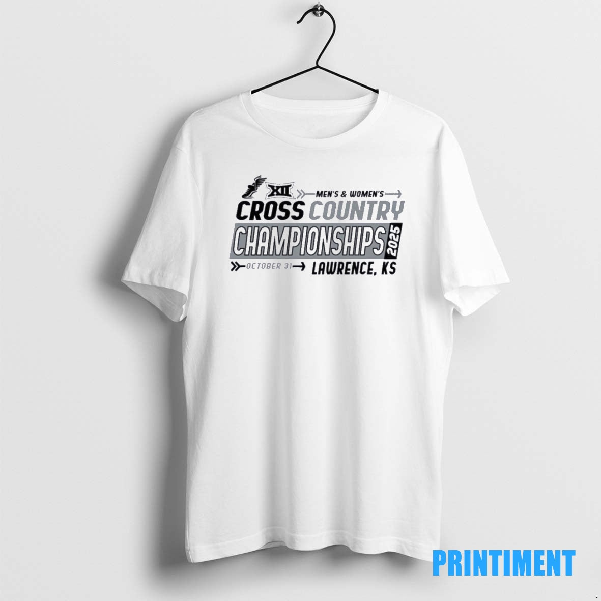 Official 2025 Big 12 Cross Country Championships Lawrence Ks Tee Sweater