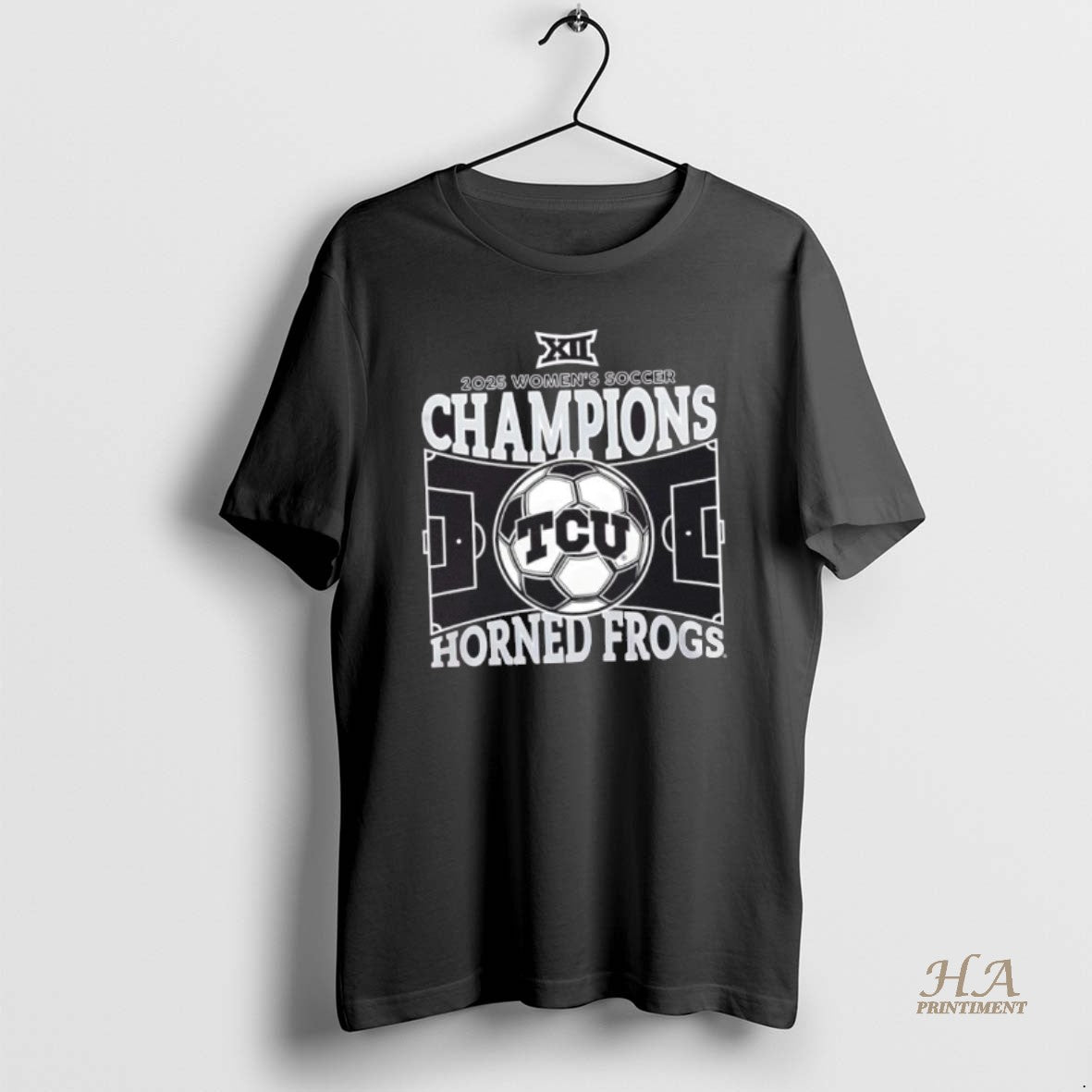 Official 2025 Big 12 Regular Season Champions Tcu Horned Frogs 2 Sided