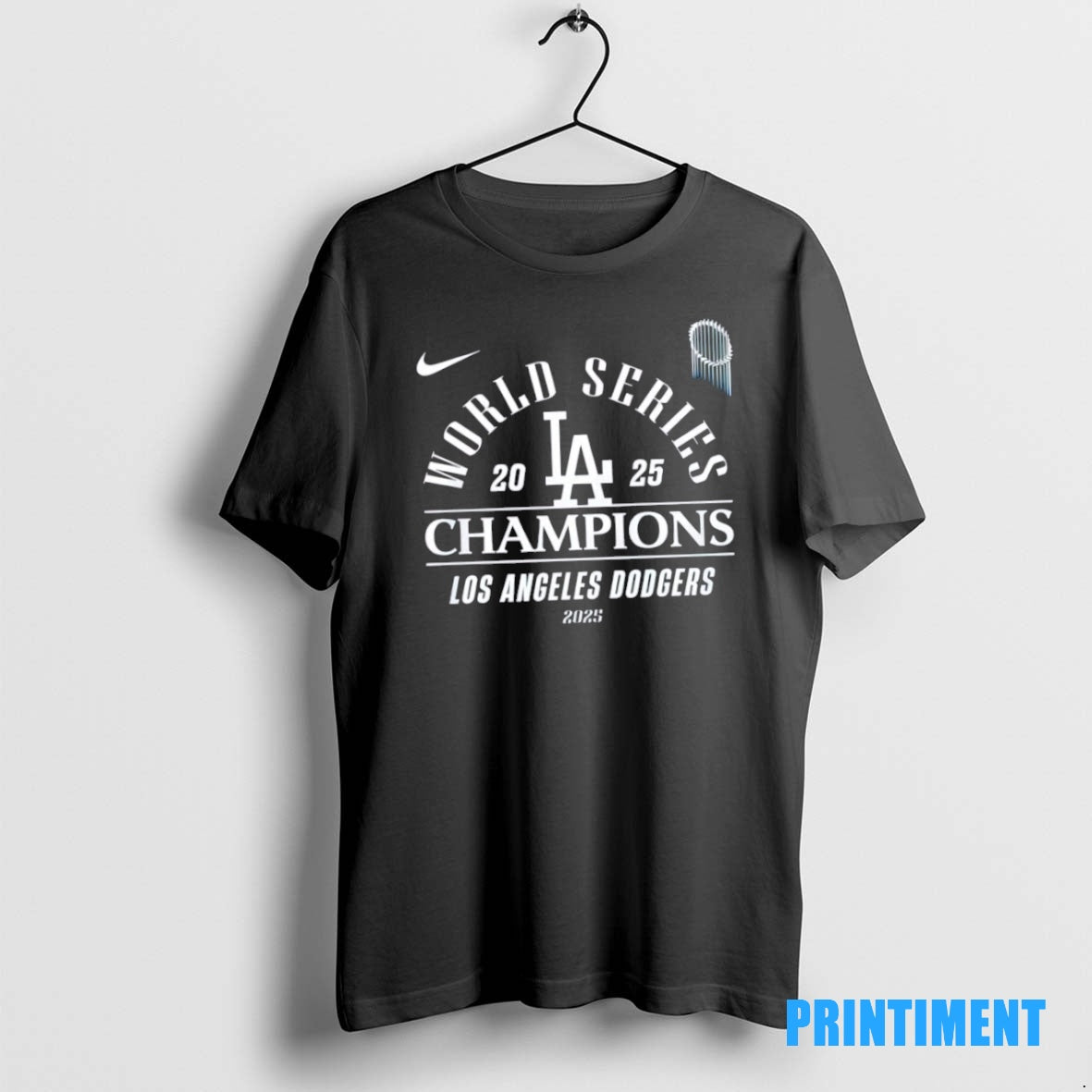 Official 2025 Los Angeles Dodgers Back To Back World Series Champions 2 Sided Tee Sweater