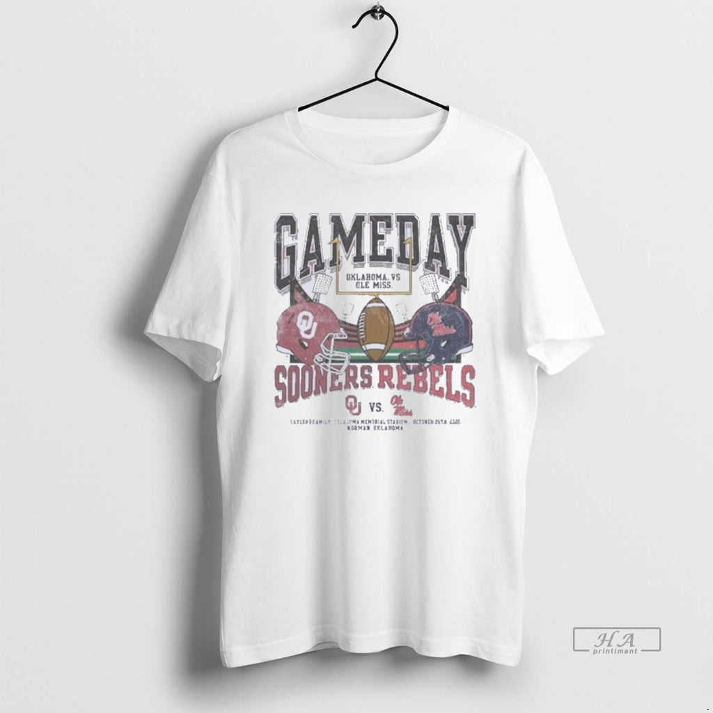 Official 2025 Ou Vs Ole Miss Gameday Football Matchup