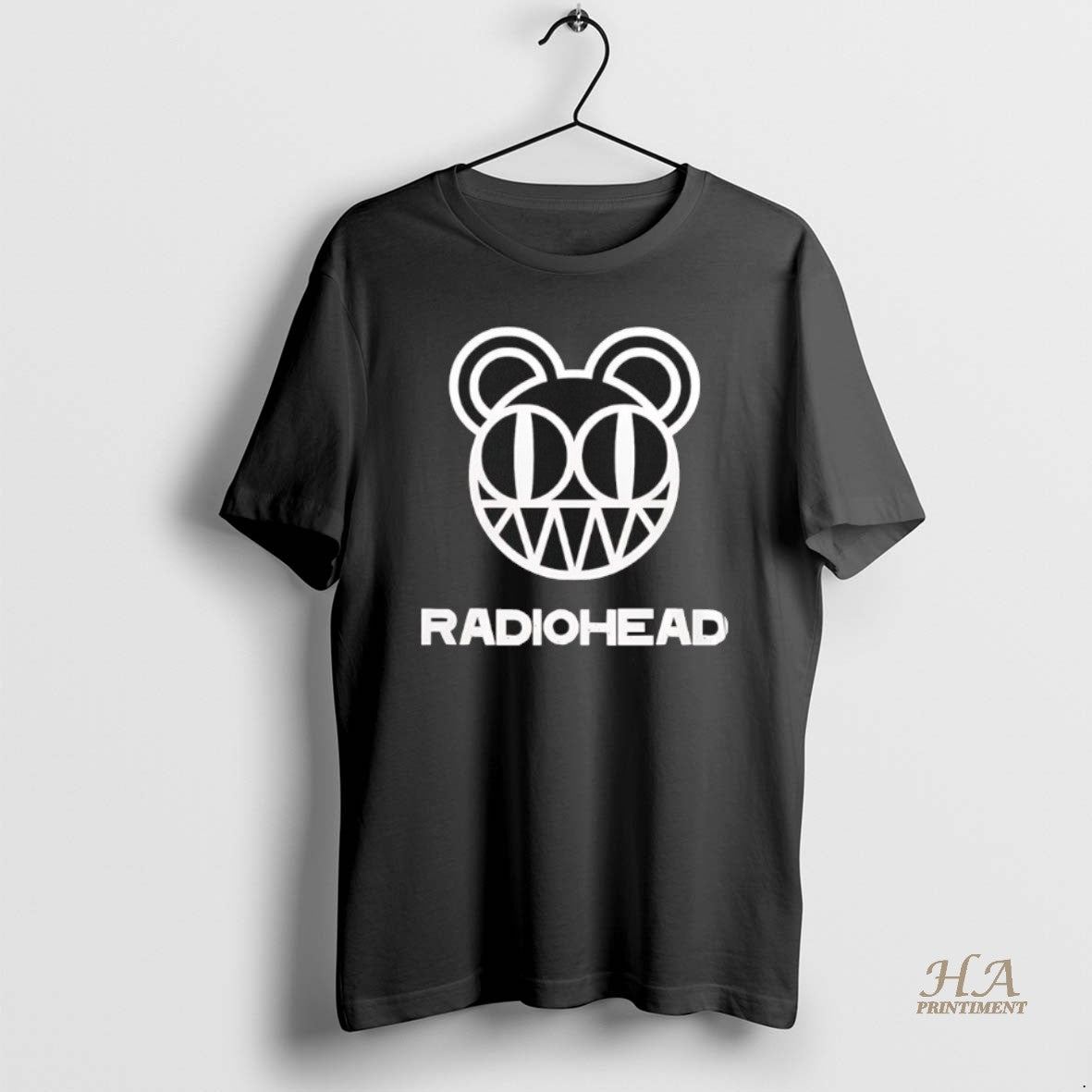 Official 2025 Radiohead Tour Black
