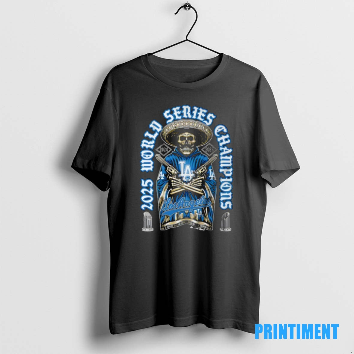 Official 2025 Skull World Series Champs La Tee Sweater
