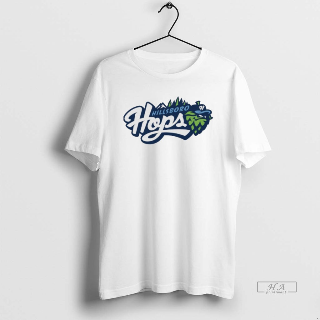 Official 2025 Valor Blue Hillsboro Hops Logo