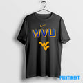 Official 2025 West Virginia Mountaineers Football Logo 2 Sided Tee Sweater