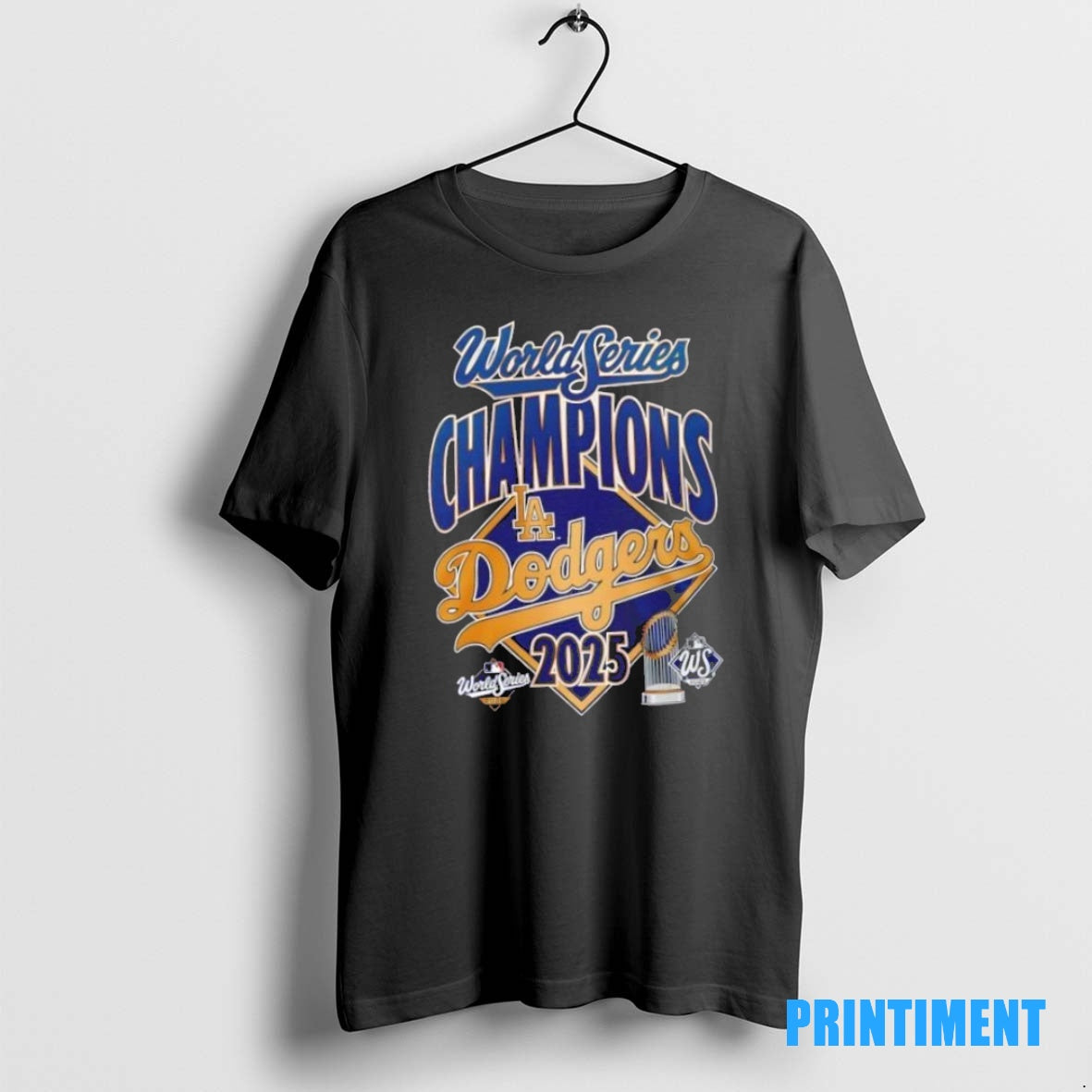 Official 2025 World Series Champions Back To Back La Dodgers All Players 2 Sided Tee