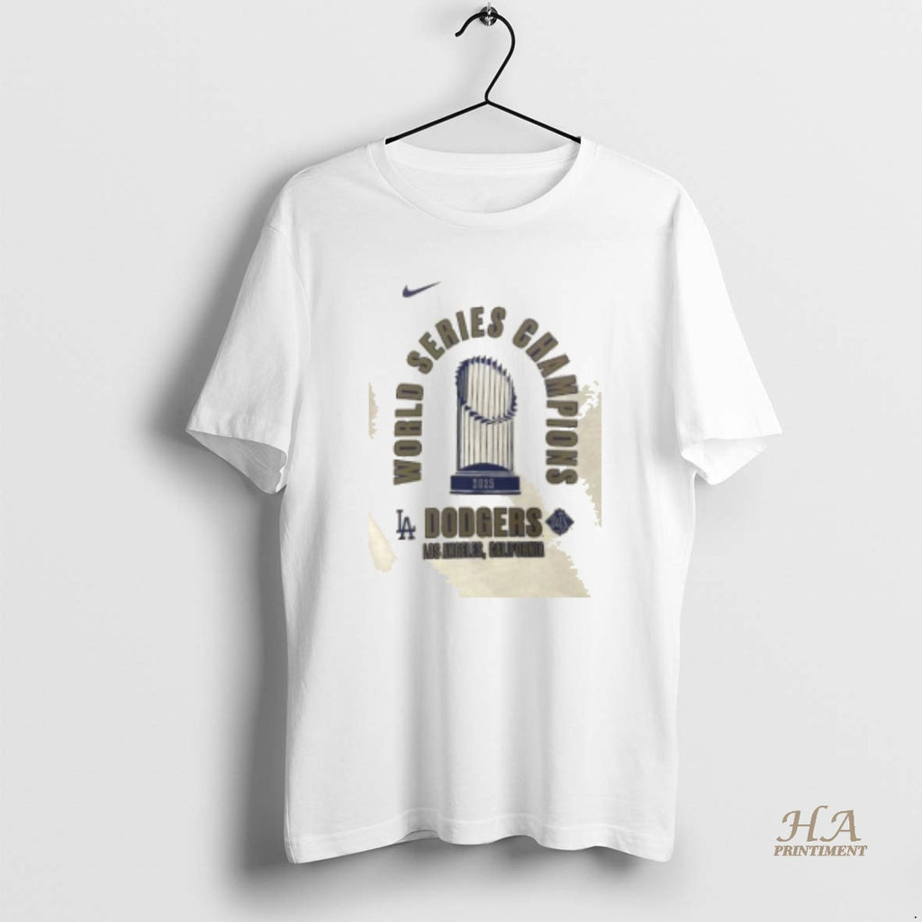 Official 2025 World Series Champions Los Angeles Dodgers Trophies