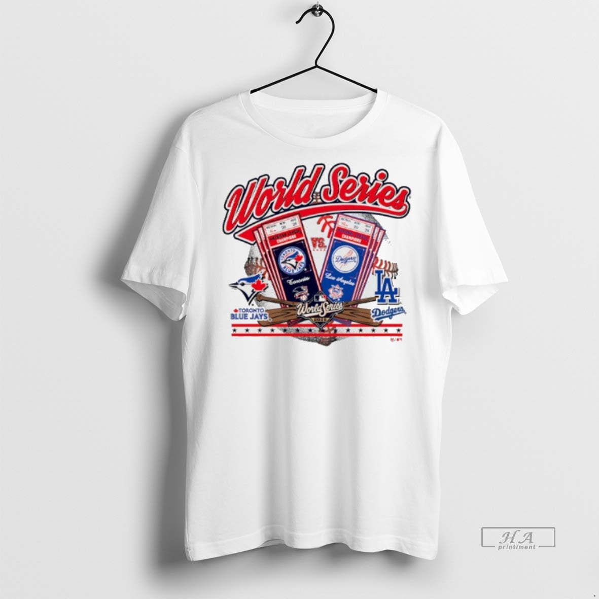 Official 2025 World Series Toronto Blue Jays Vs La Dodgers Shirt
