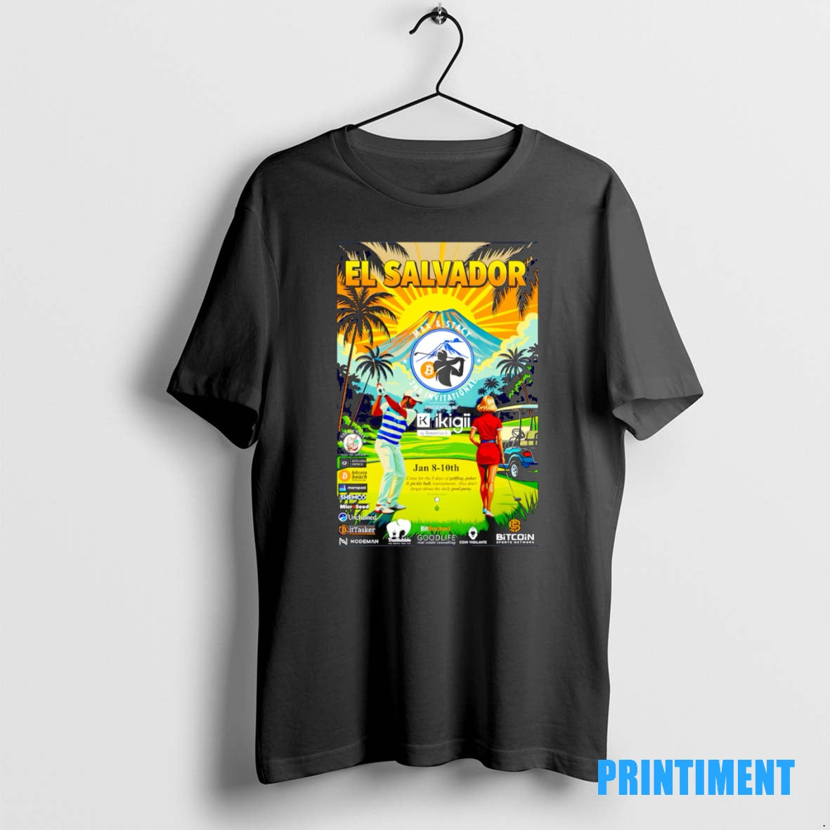 Official 2026 Max Stacy Invitational El Savador Tee Sweater