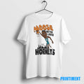 Official 2dljysjd Offiicial Moose On The Loose Charlotte Hornets Basketball Moussa Diabate Caricature Tee Sweater