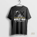 Official 2x World War Champions Patriotic Shirt