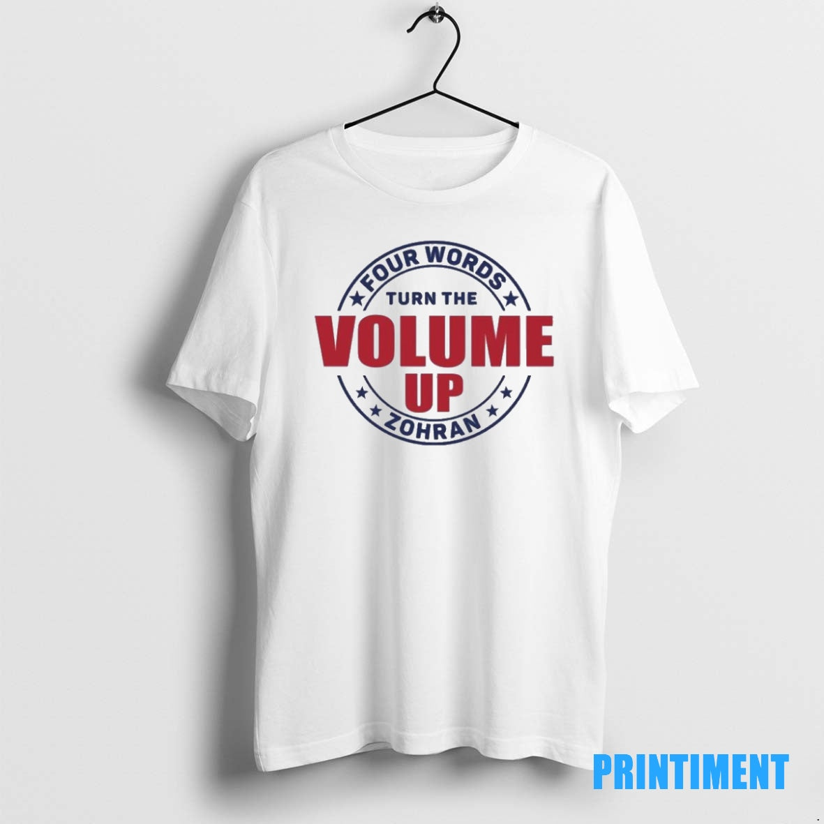Official 4 Words Turn The Volume Up Zohran Mamdani Tee Sweater
