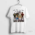Official 6 7 Movie Killers Spooky Season Halloween Shirt