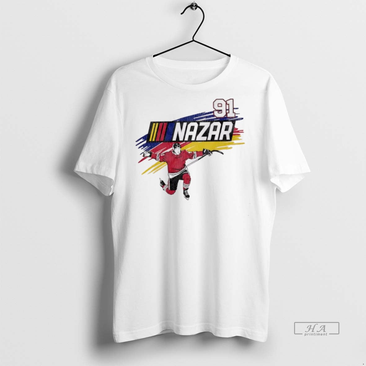 Official 91 Nazar Chicago Blackhawks Frank Nazar Vintage Shirt