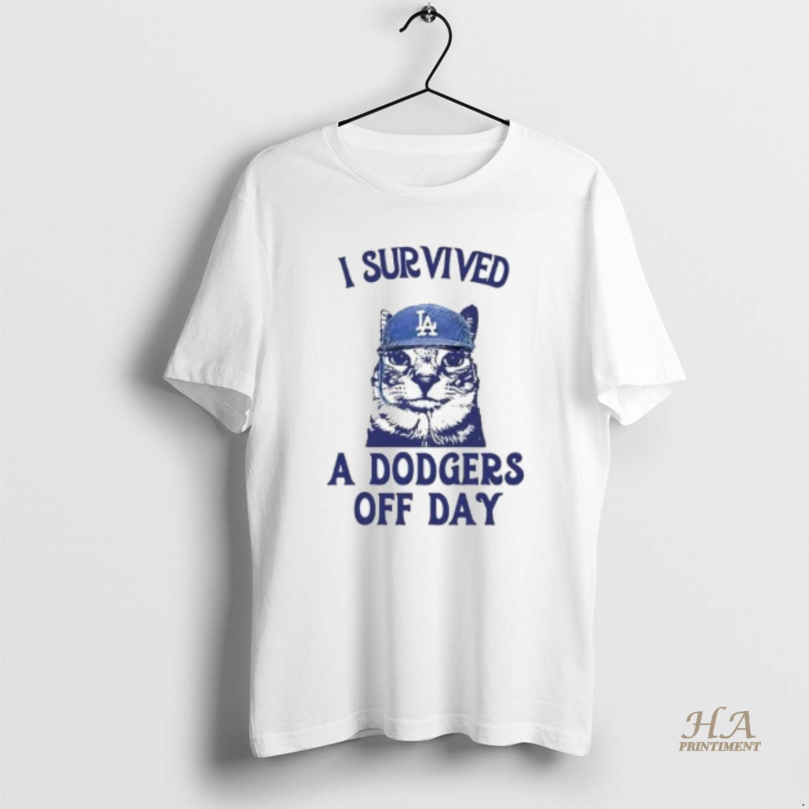 Official A Dodgers Day Off I Survived Cat Meme