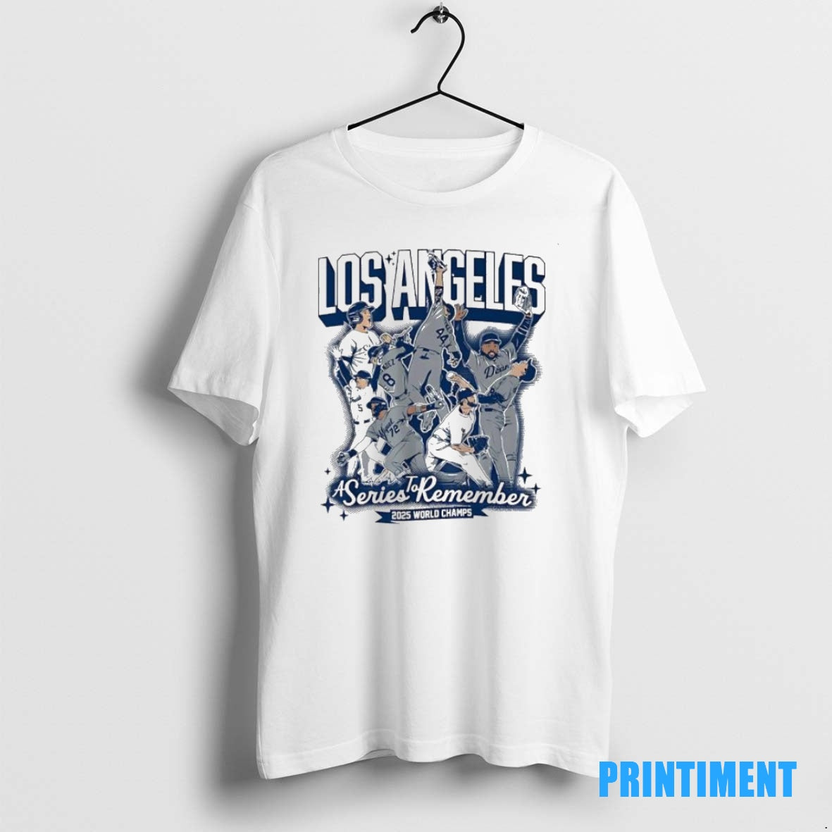 Official A Series To Remember Los Angeles Dodgers Baseball 2025 Tee Sweater