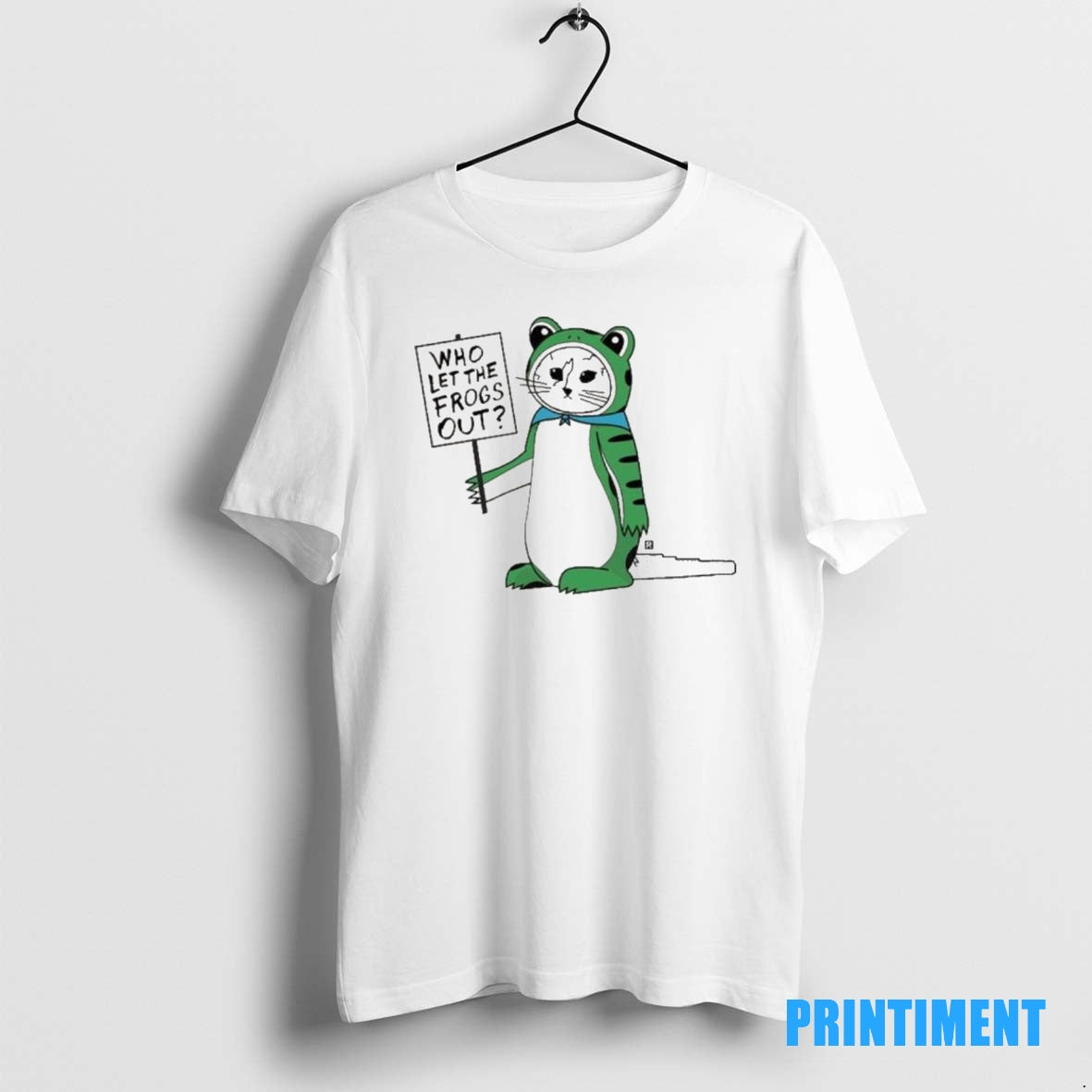 Official Antifa Frog Who Let The Frogs Out Tee Sweater