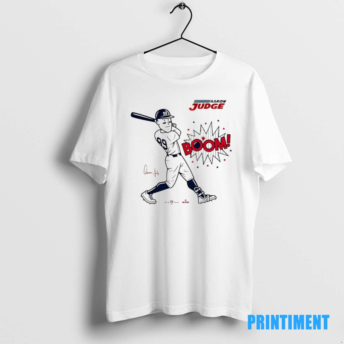 Official Aaron Judge Big Aj Brings The Boom Signature Tee Sweater