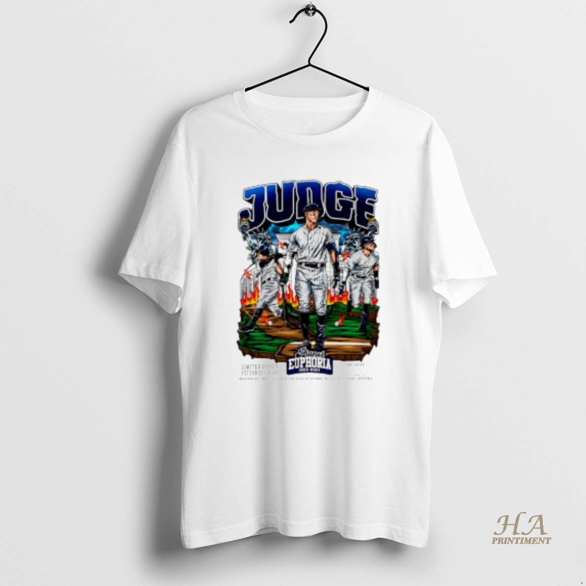 Official Aaron Judge New York Yankees Player Jersey Planet Euphori Graphic