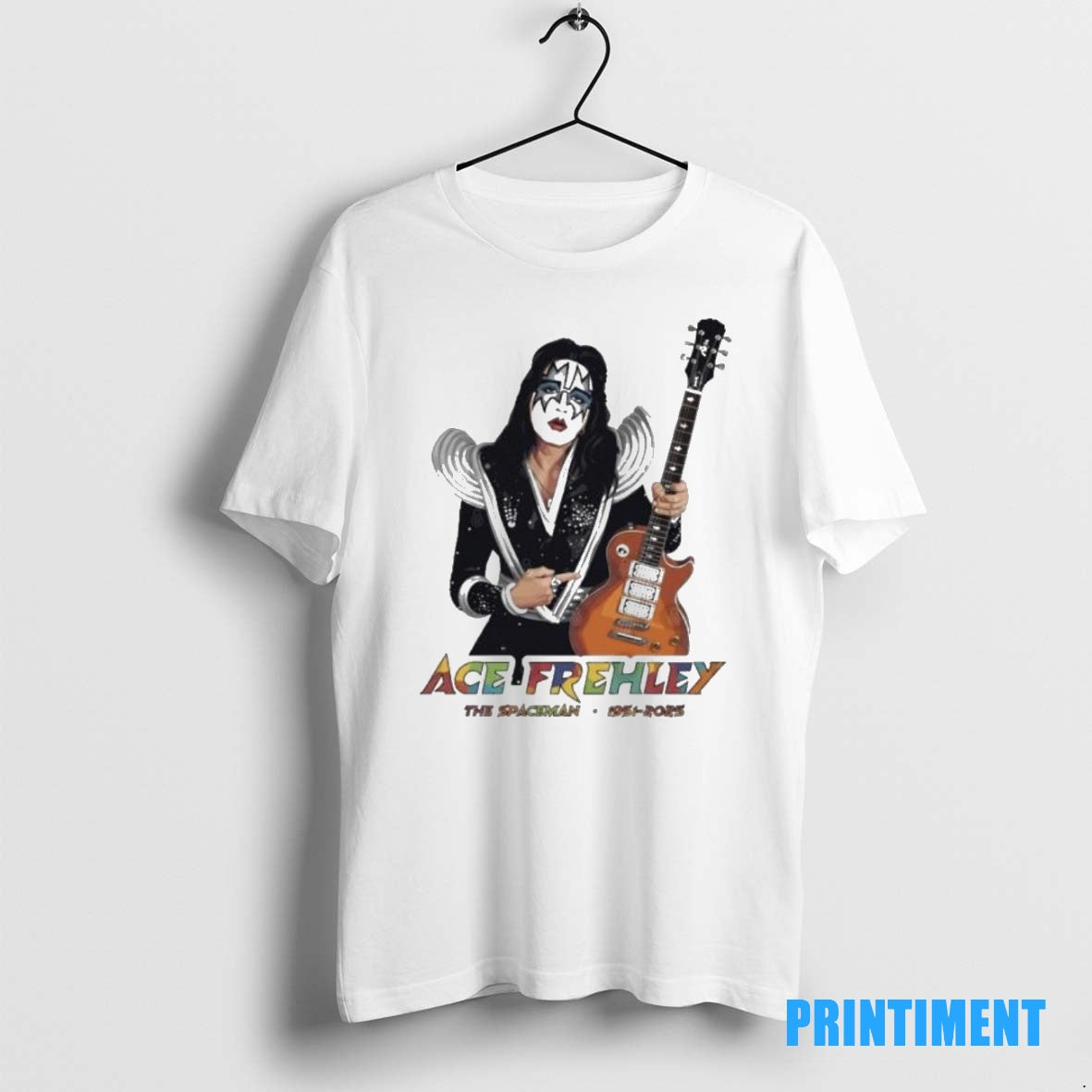 Official Ace Frehley The Spaceman Retro 1951 2025 Tee Sweater