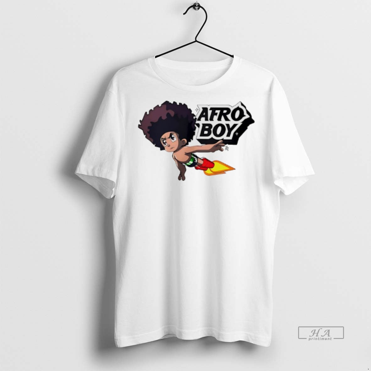 Official Afro Boy Caricature Shirt