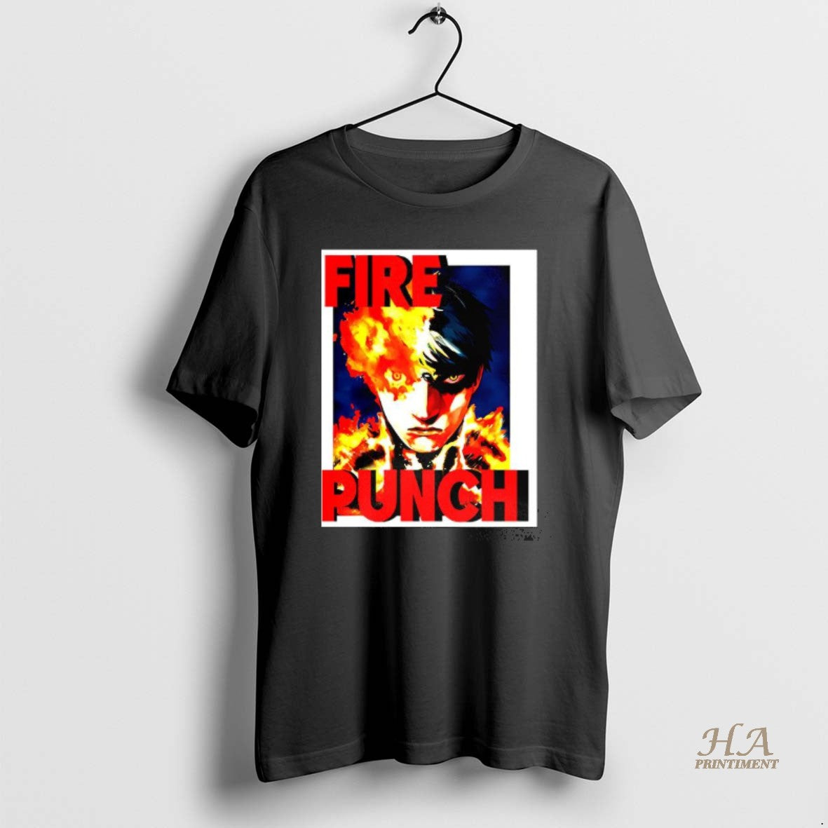 Official Agni Burning Half Face Fire Punch Manga