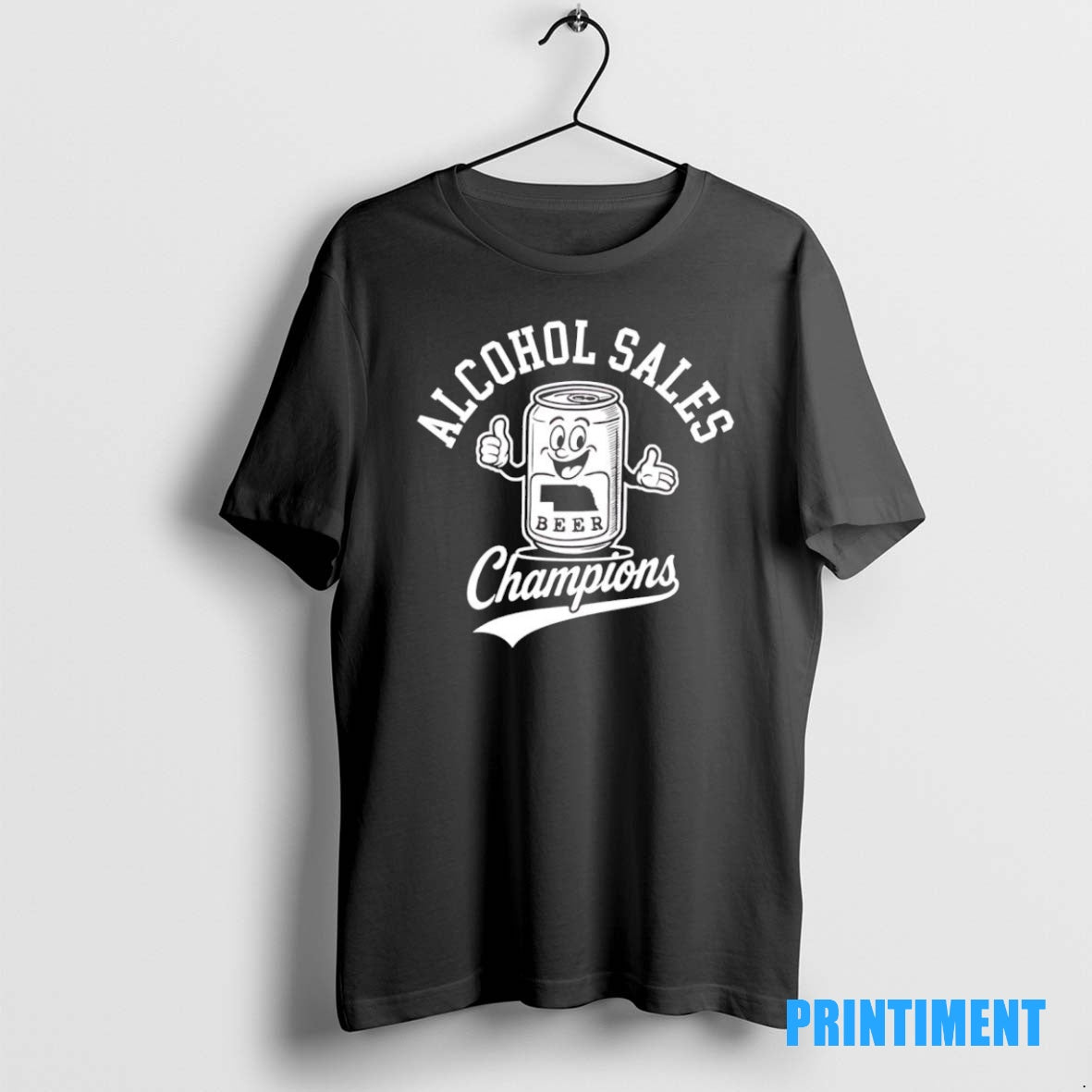 Official Alcohol Champs Beer Funny Black Tee Sweater