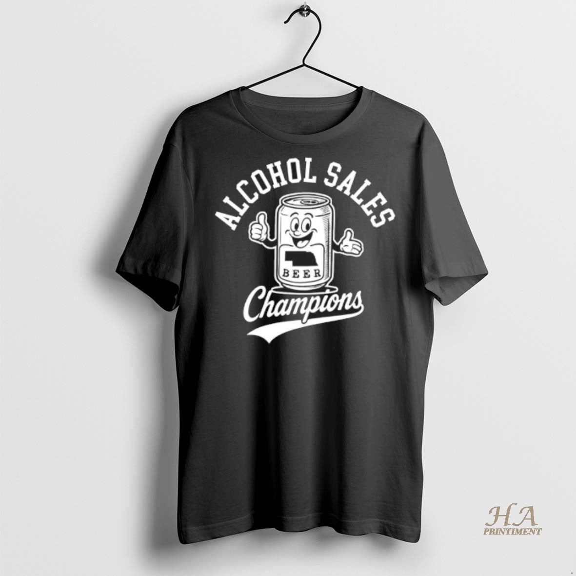 Official Alcohol Sales Champs Beer Nebraska Shirt