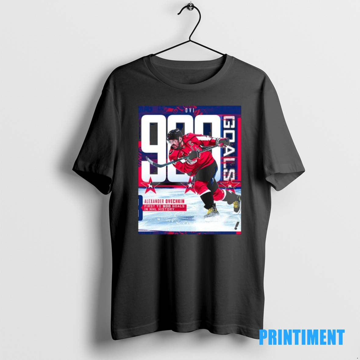 Official Alex Ovechkin First To 900 Goals In Nhl History Tee Sweater