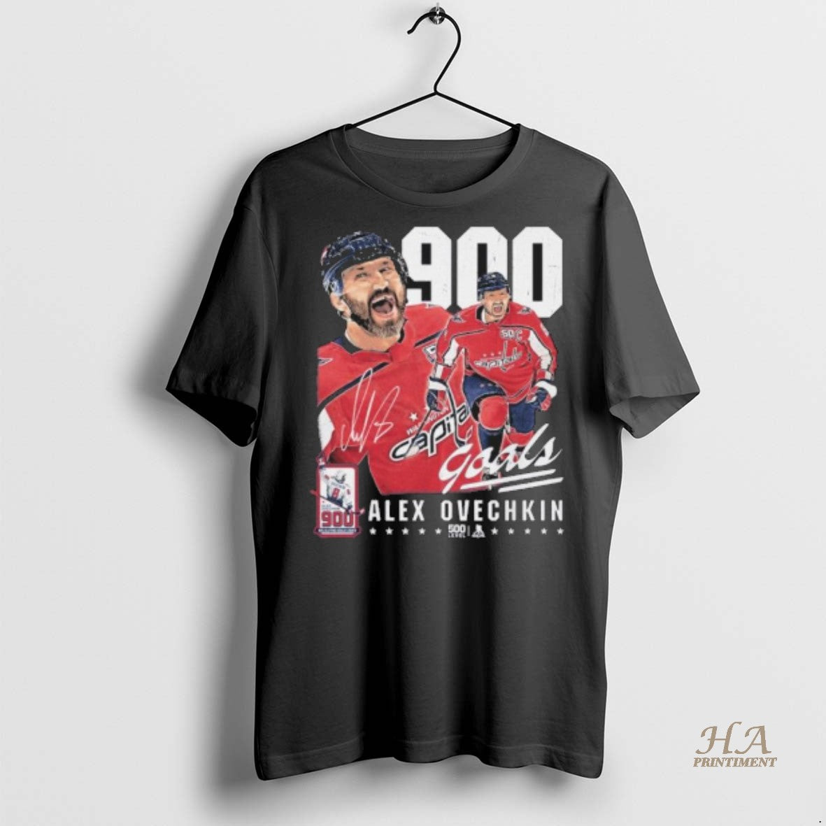 Official Alex Ovechkin Nhl 900 Goals Signature Shirt