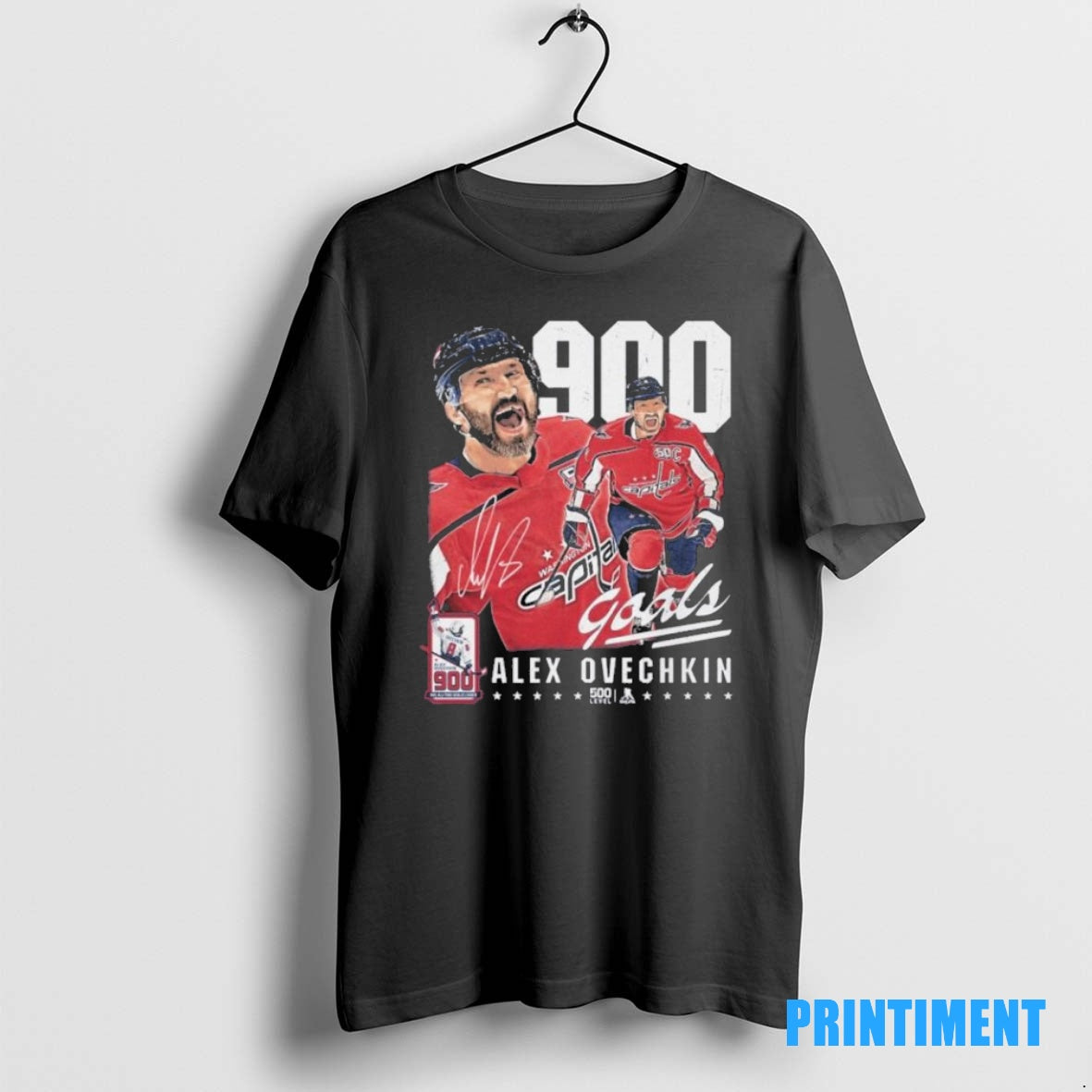 Official Alex Ovechkin Nhl 900 Goals Signature Tee Sweater