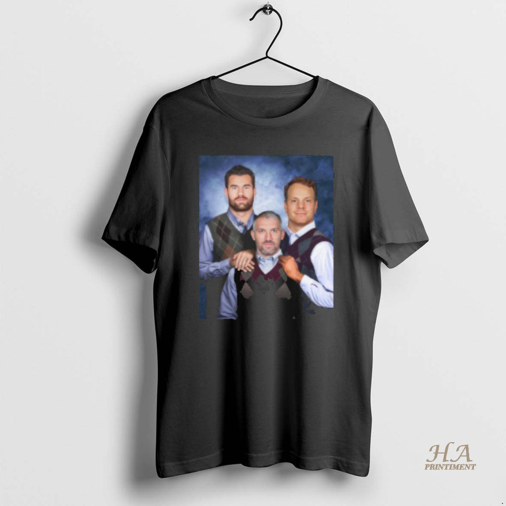 Official Alexander Ovechkin Tom Wilson John Carlson Step Brothers Black Men Teemoonley Men