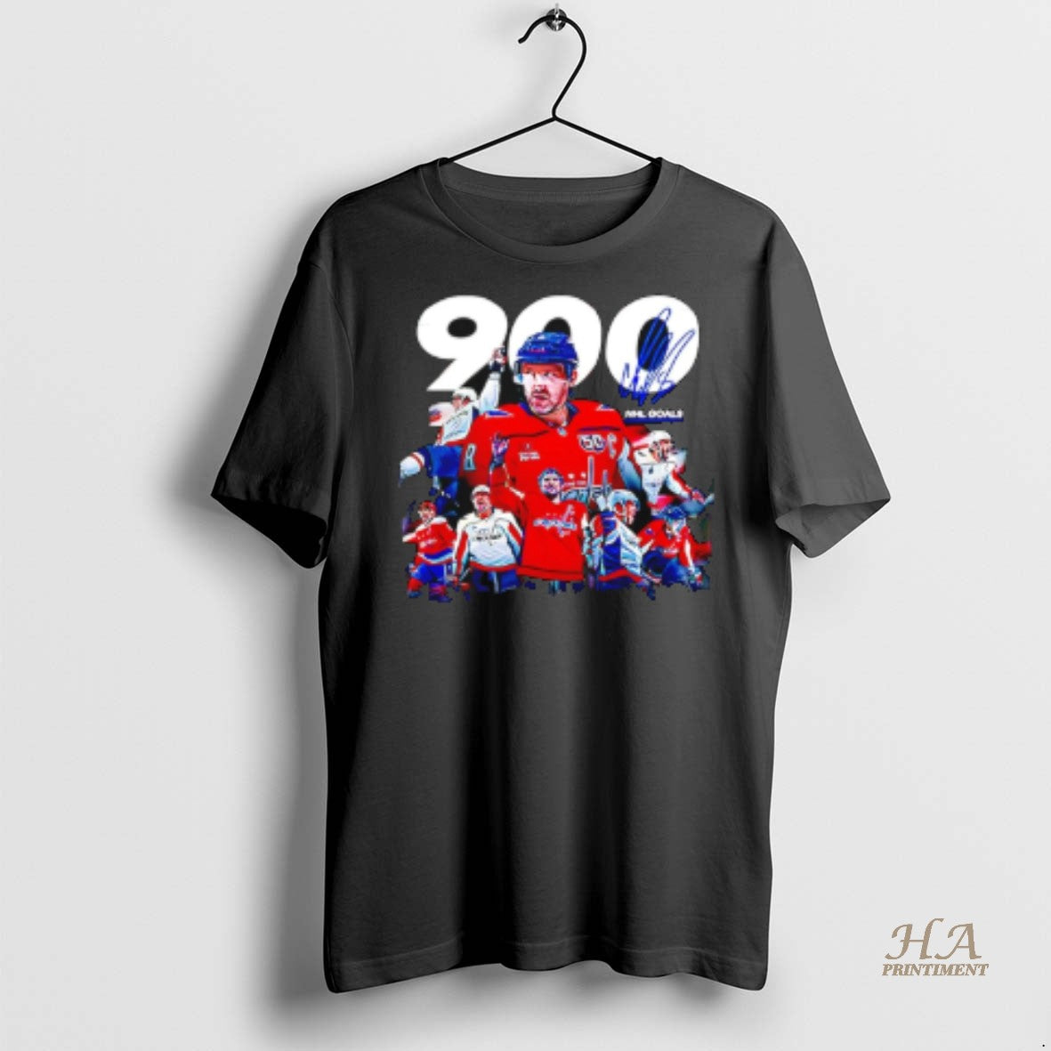 Official Alexander Ovechkin Washington Capitals 900 Goals Celebration 2025 Shirt