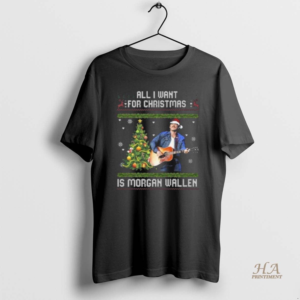 Official All I Want For Christmas Is Morgan Wallen Ugly 2025