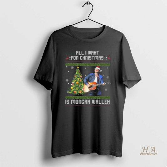 Official All I Want For Christmas Is Morgan Wallen Ugly 2025