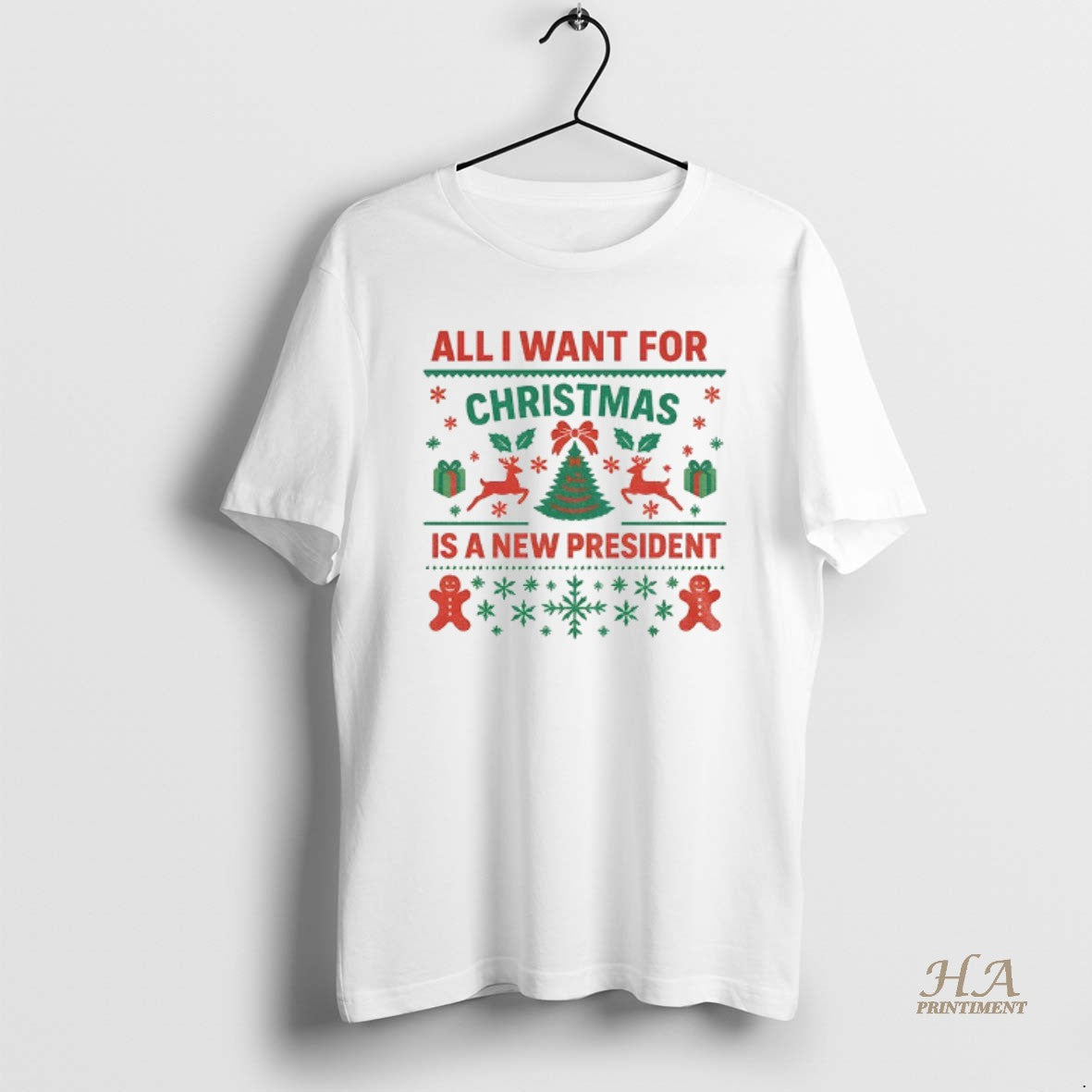 Official All I Want For Christmas Is New President Merry Christmas