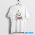 Official All Booked For Christmas Tee Sweater