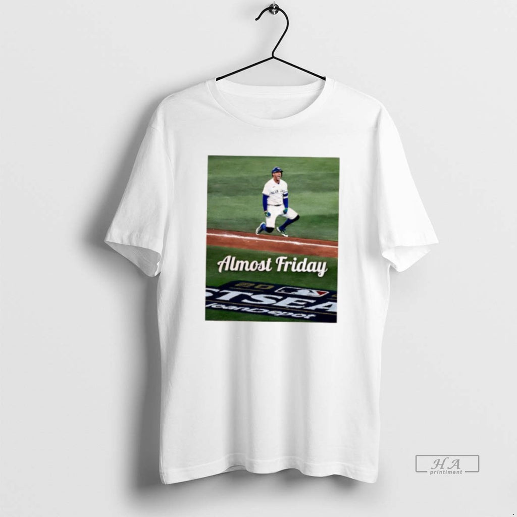 Official Almost Friday George Springer Toronto Blue Jays Springer Jump