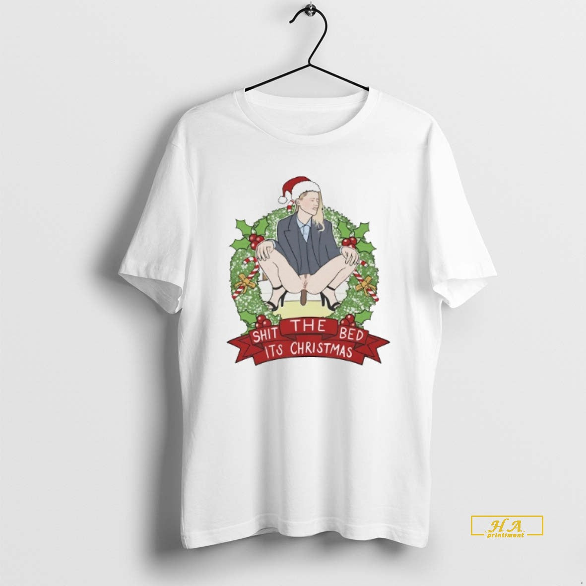 Official Amber Turd Shit The Bed Its Christmas