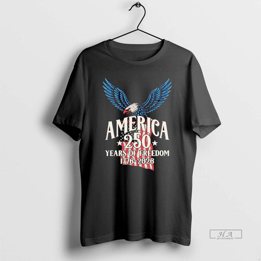 Official America 250th Anniversary Years Of Freedom 1776 2026