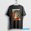 Official Anatomy Of A Gamer Gaming Skeleton Tee Sweater