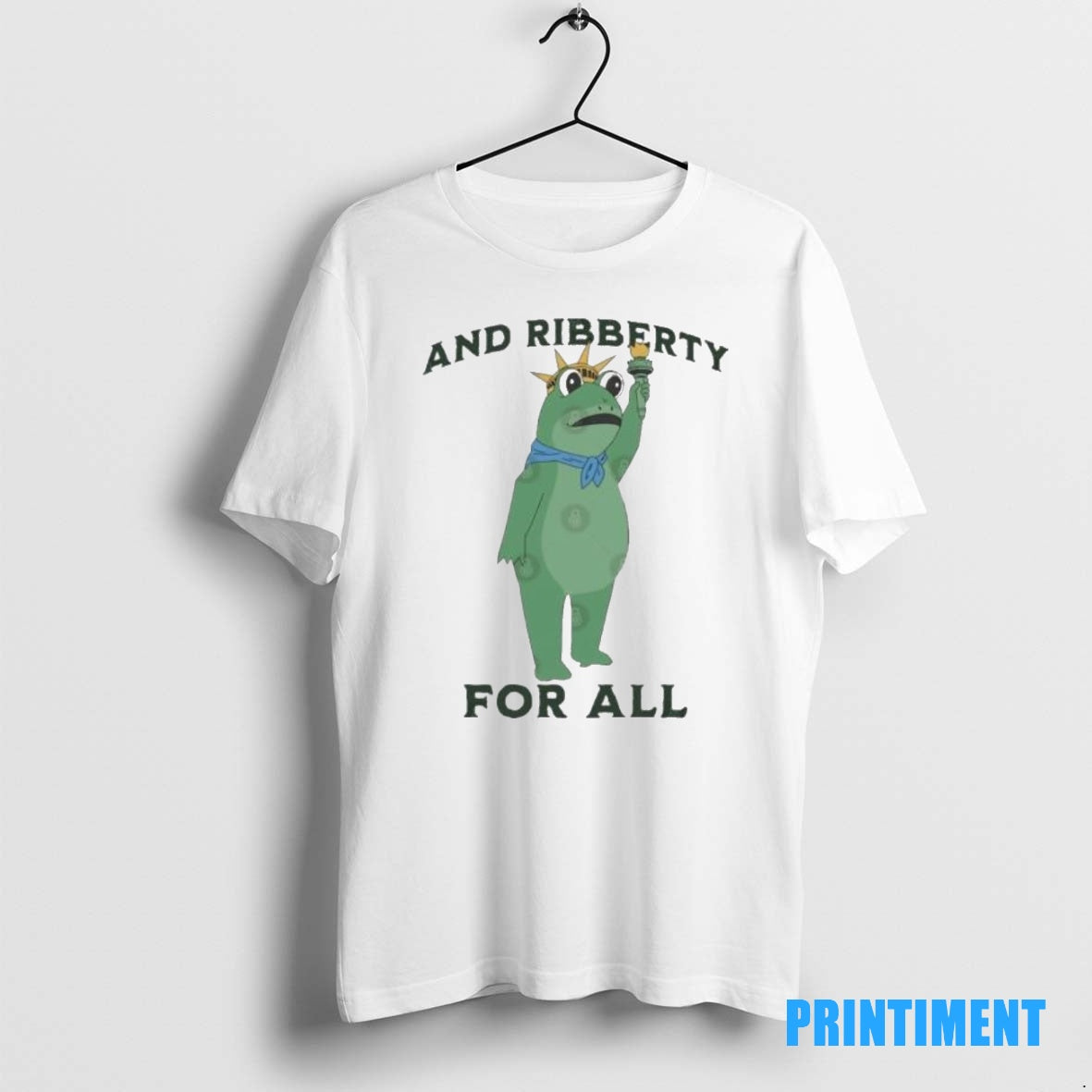 Official And Ribberty For All Portland Frogs Statue Of Liberty Tee Sweater
