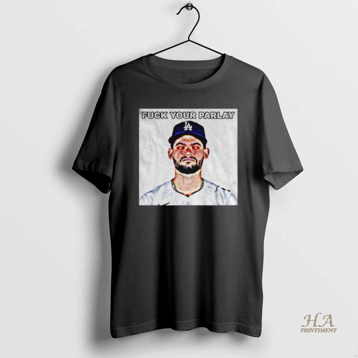 Official Andy Pages Laser Eyes Los Angeles Dodgers Mlb Baseball Fuck Your Parlay 2025