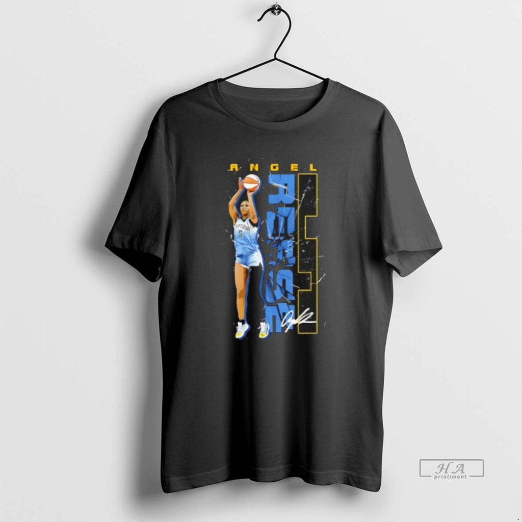 Official Angel Reese 5 Wnba Chicago Sky Player Singature