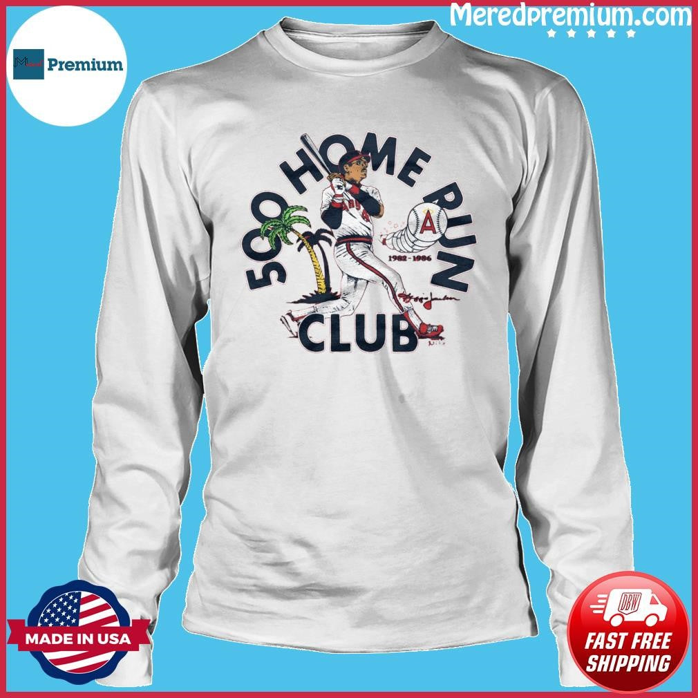 Angels Reggie Jackson 500 Home Run Club Shirt
