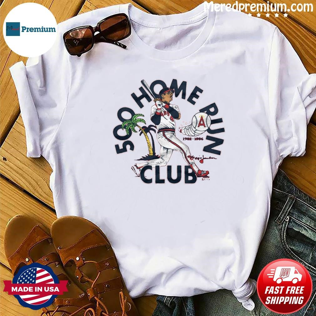 Angels Reggie Jackson 500 Home Run Club Shirt