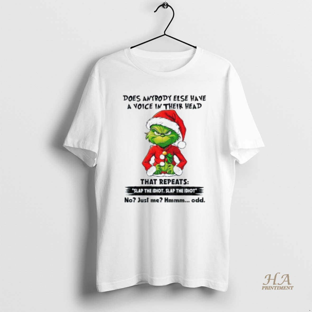 Official Angry Grinch Santa Hat Does Anybody Else Have A Voice In Their Head That
