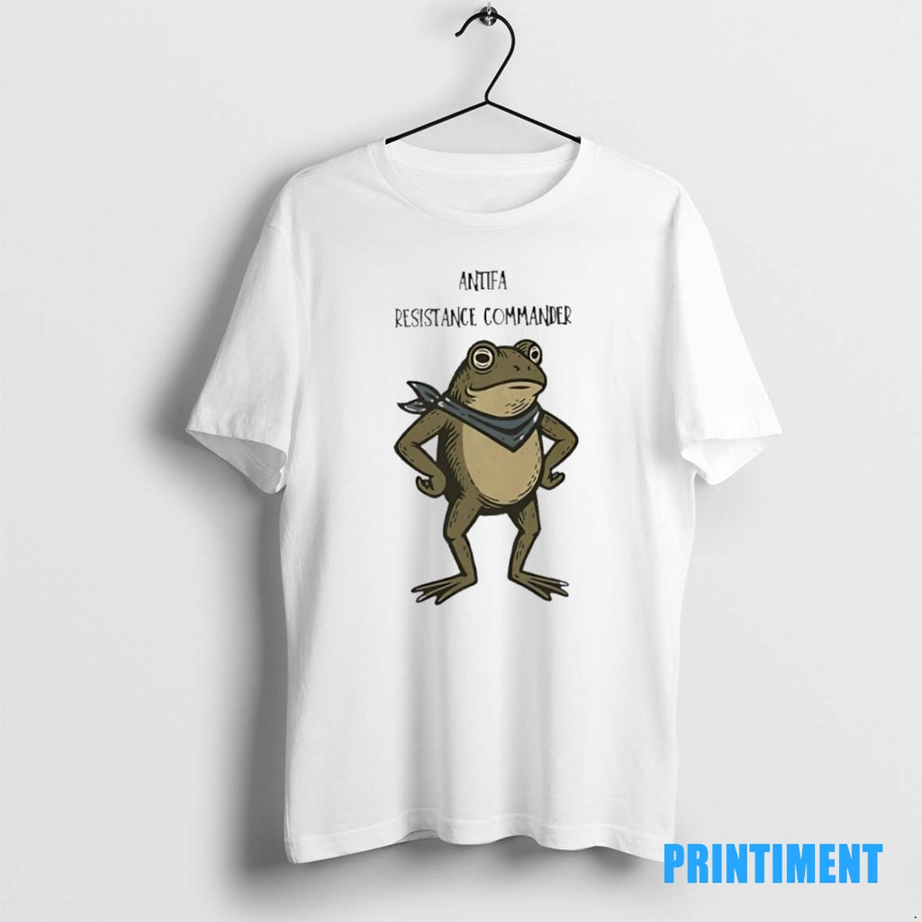 Official Antifascism Vintage Activist Portland Frog Protest Tee Sweater
