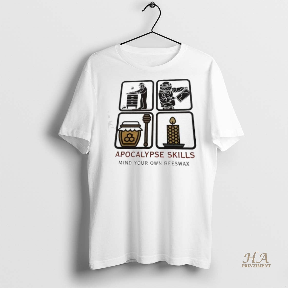 Official Apocalypse Skills Mind Your Own Beeswax Shirt