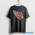 Official Arizona Cardinals Logo Christmas Light Tee Sweater