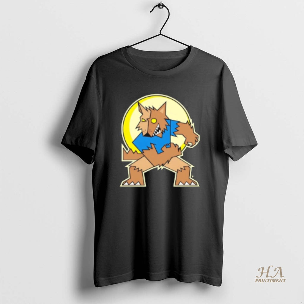 Official Arizona Coyotes X Werewolf Halloween Logo